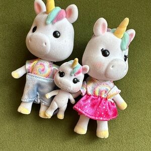 Adorable Unicorn Family Set